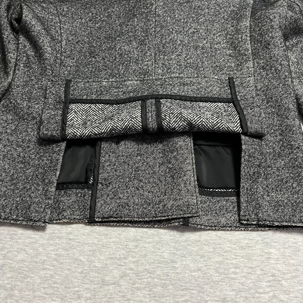 J Crew Jacket Womens 2 Marled Thandie Double Breasted Academia Blazer Tailor Y2K - Picture 8 of 16